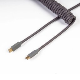 Keychron CAB-G cabluri USB USB4 Gen 3x2 1,3 m USB C Gri