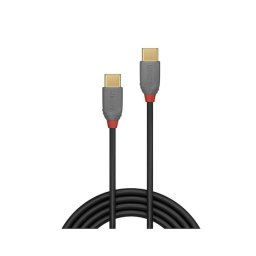 Cablu Lindy 1m USB 2.0 Type-C, Anthra