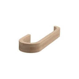 Suport de perete pentru prosoape Gedy HIMALAYA 6,7x21 cm bambus