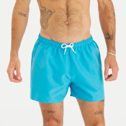 Şort de baie surf 100 Hendaia MW Turcoaz Bărbați