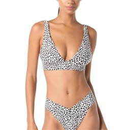MICHAEL KORS Bikini Top Bra MM54113 100 white