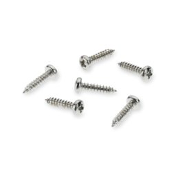 Schaller M6 Series M4 90+180 Fender Style Mounting Screws Chrome