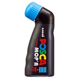 Marker UNI Posca Mop'r PCM22, varf rotund buretat, 3.0-19.0mm, bleu