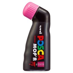 Marker UNI Posca Mop'r PCM22, varf rotund buretat, 3.0-19.0mm, roz