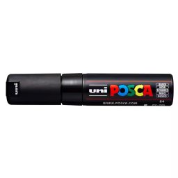 Marker UNI Posca PC-7M, varf rotund, 4.5-5.5mm, negru