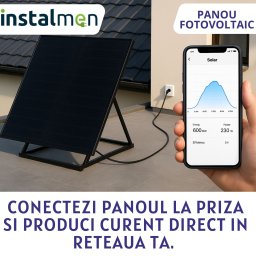 Kit Solar Plug & Play 400W – Panou Fotovoltaic 1500V, 25A, Dimensiuni 1722x1134x35 mm