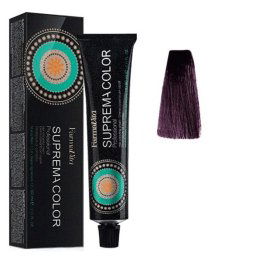 Vopsea de par permanenta Farmavita Suprema Color 4.20, Irisee Brown, 60 ml
