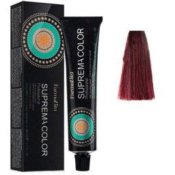 Vopsea de par permanenta Farmavita Suprema Color 6.66, Dark Intense Red Blonde, 60 ml