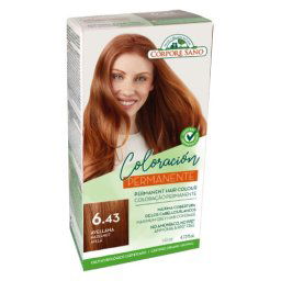 Vopsea de par Saten deschis Nr.6.43 BIO Corpore Sano, 140 ml