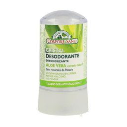Deodorant Mineral natural piatra de Alaun cu Aloe Vera,Corpore Sano Mineral Crystal deodorant, 60 ml