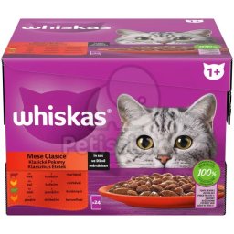 Whiskas Selecție Clasică - hrană umedă 24 x 85 g - în sos