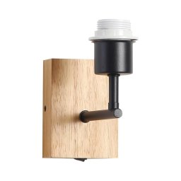 Lampă de perete Brilagi NUBILA WOOD 1xE27/25W/230V stejar/negru