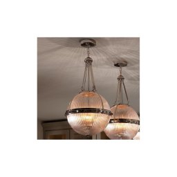 Lustră pe tijă Kichler KL-ASTER-P-PN ASTER 3xE14/60W/230V