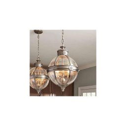 Lustră pe lanț Feiss FE-ADAMS-3P-ANL ADAMS 3xE14/60W/230V bronz