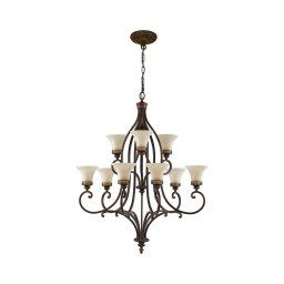Lustră pe lanț DRAWING Feiss FE-DRAWING-ROOM9 ROOM 9xE27/60W/230V