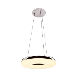 Lustră LED pe cablu LED/40W/230V 3000K d. 40 cm crom lucios