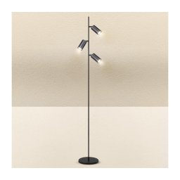 Lampadar BRILAGI SELE 3xGU10/30W/230V negru