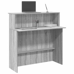 Birou de receptie Gri Sonoma 100x50x103,5 cm Lemn prelucrat GartenMobel Dekor