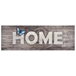 Covoras bucatarie, lavabil, imprimeu Home, 60x300 cm GartenMobel Dekor