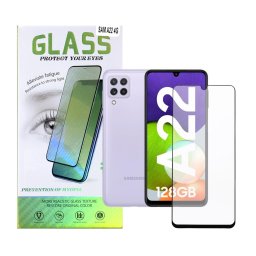 FOLIE STICLA Spacer pentru Samsung Galaxy A22 4G, grosime 0.3mm, acoperire totala ecran, strat special anti-ulei si anti-amprenta, Tempered Glass, sticla 9D, duritate 9H "SPPG-SM-GX-A224G-TG
