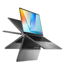 Notebook Vivobook 16 Flip 16" Touch 3K OLED Intel Core Ultra 7 258V 32GB 1TB SSD Intel Arc Graphics Win 11 Pro Grey