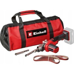 Slefuitor pe acumulator 18 V, 250 - 1700 RPM, 40x457 mm dimensiune slefuire, geanta transport, 12 hartii de slefuit (P60, P80, P120), fara acumulator/incarcator