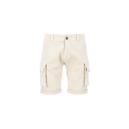 ALPHA INDUSTRIES Pantaloni cu buzunare bej / alb