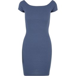 Urban Classics Rochie albastru noapte
