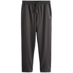 Next Pantaloni gri metalic / portocaliu deschis