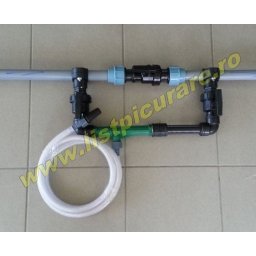 Fertilizator, dozator ingrasaminte echipat