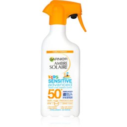 Garnier Ambre Solaire Sensitive Advanced spray protector pentru copii SPF 50+ 270 ml