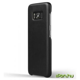MUJJO Leather Case for Samsung Galaxy S8 plus negru