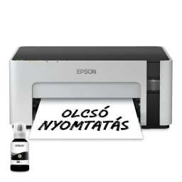 EPSON EcoTank M1120 un funcțional mono imprimantă WiFi/USB 6000 pagină cu cerneală