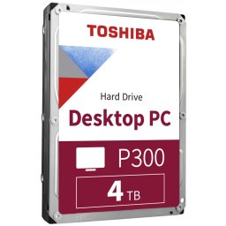 TOSHIBA P300 4TB 3.5" 5400rpm 128MB SATA HDWD240UZSVA