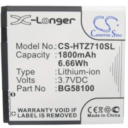 CAMERON SINO X-Longer HTC BA S780 compatibilă acumulator 1800mAh 3.7V