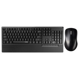 RAPOO 192505 X1960 Wireless Tastatură și mouse maghiar negru