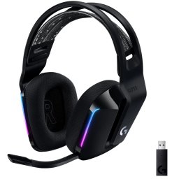 LOGITECH G733 Lightspeed Cablu fără gaming cască RGB Negru