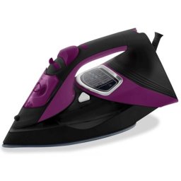 TOO IR-105PB-2200W cu abur fier de călcat negru / lila
