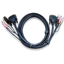 ATEN 5M USB DVI-D Dual Link KVM Cable 2L-7D05UD