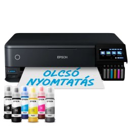 EPSON EcoTank L8180 imprimantă foto MFP 1800 fotóra suficient cu cerneală WiFi/USB/LAN