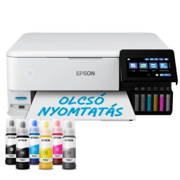 EPSON EcoTank L8160 imprimantă foto MFP 1800 fotóra suficient cu cerneală WiFi/USB/LAN
