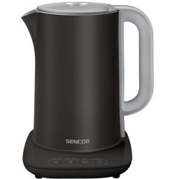 SENCOR SWK 1592BK Fierbător perete dublu cu termostat 2150 W 1.5 l negru