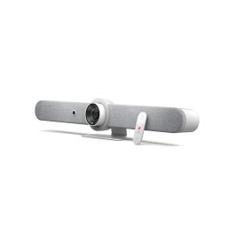 LOGITECH RALLY BAR complet scop coloana video alb EU