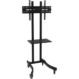 TECHLY ICA-TR23 cu roți stand de podea 32-70" negru