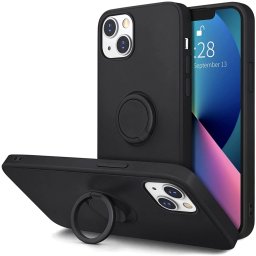CELLECT silicon toc inel iPhone 13 Pro negru