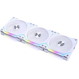 LIAN LI UNI Fan SL120 V2 alb 3 bucăţi set control