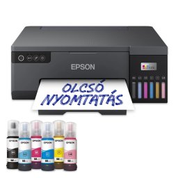 EPSON EcoTank L8050 fotónyomtató 1500 fotóra suficient cu cerneală WiFi/USB