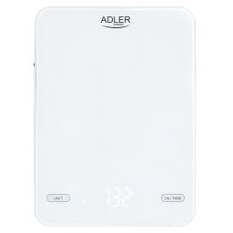 ADLER AD 3177w De bucătărie cântar 10kg USB încărcat alb