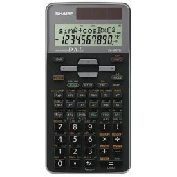 SHARP EL-520TGGY Științific calculator 400 funcție negru