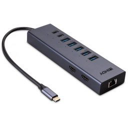 LINDY DST-Mini Duo USB-C Laptop Mini Docking Station 2x 4K HDMI